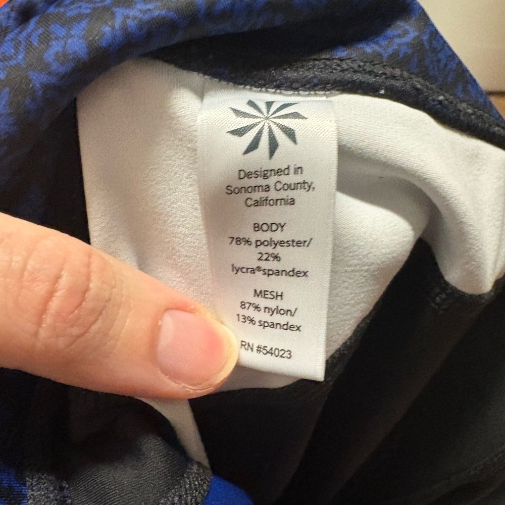 Athleta Lotus Precision 7/8 Athletic Tights/Leggings Size Medium - Picture 7 of 7